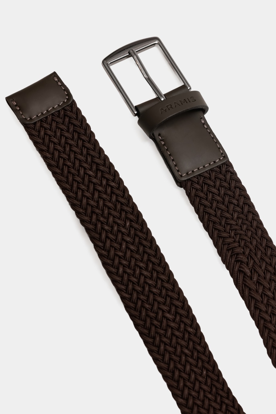 Cinto Elastic Braided Cafe — foto 2 de 3