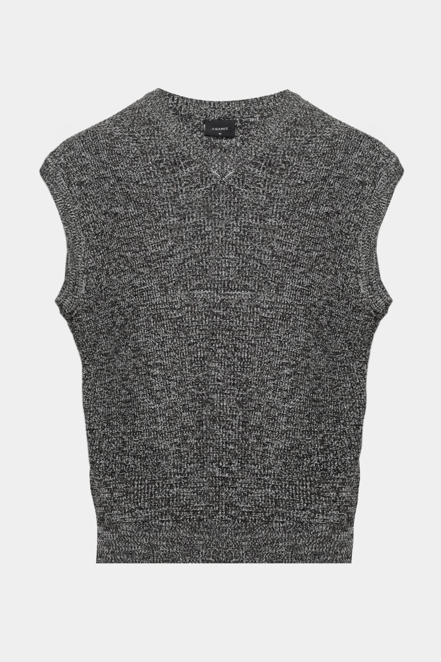 Colete Tricot Mixed Preto/Cafe