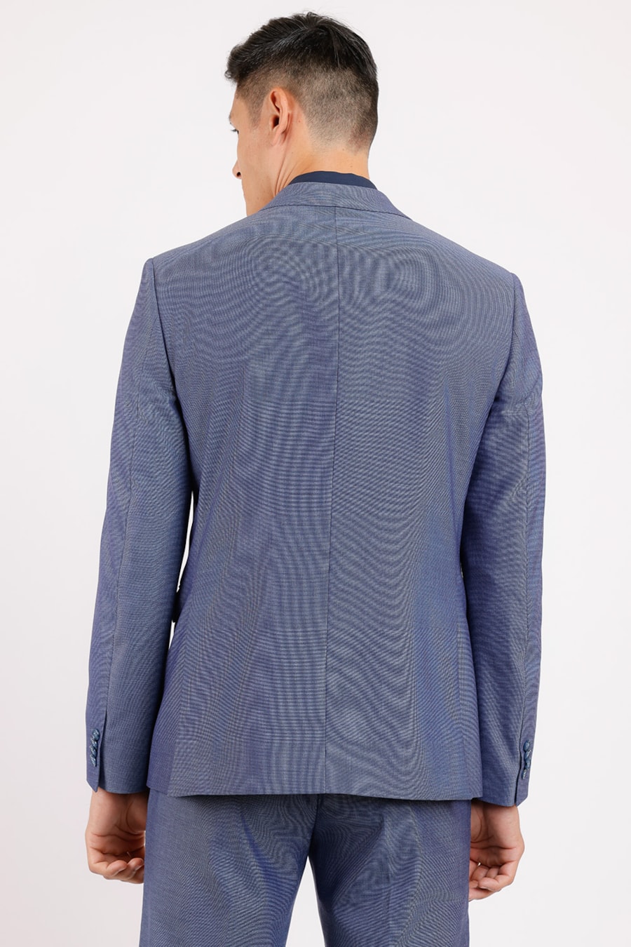 Costume falso Liso Super Slim Azul — foto 3 de 7