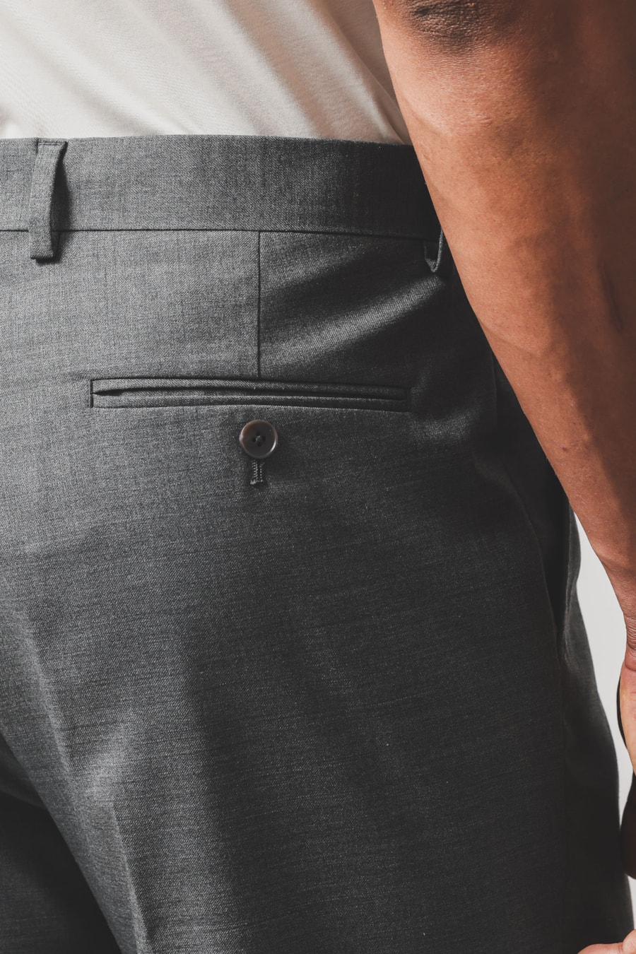 Costume Flame Super Slim Cinza Grafite — foto 8 de 11