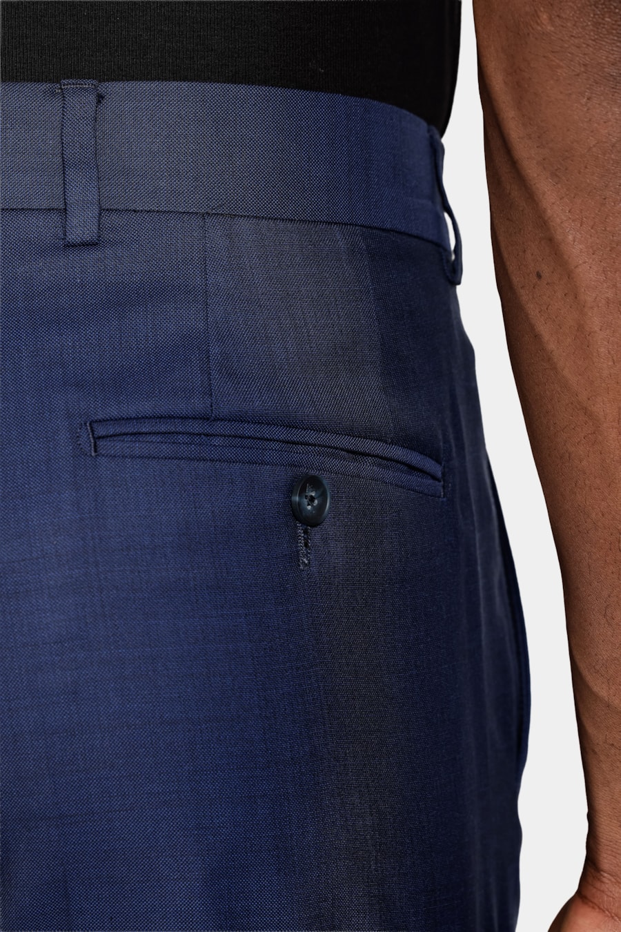 Costume Lã e Seda Super Slim Premium Marinho — foto 8 de 11