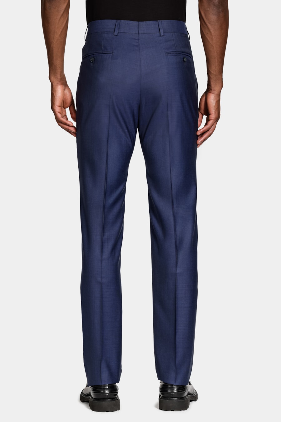 Costume Lã e Seda Super Slim Premium Marinho — foto 9 de 11