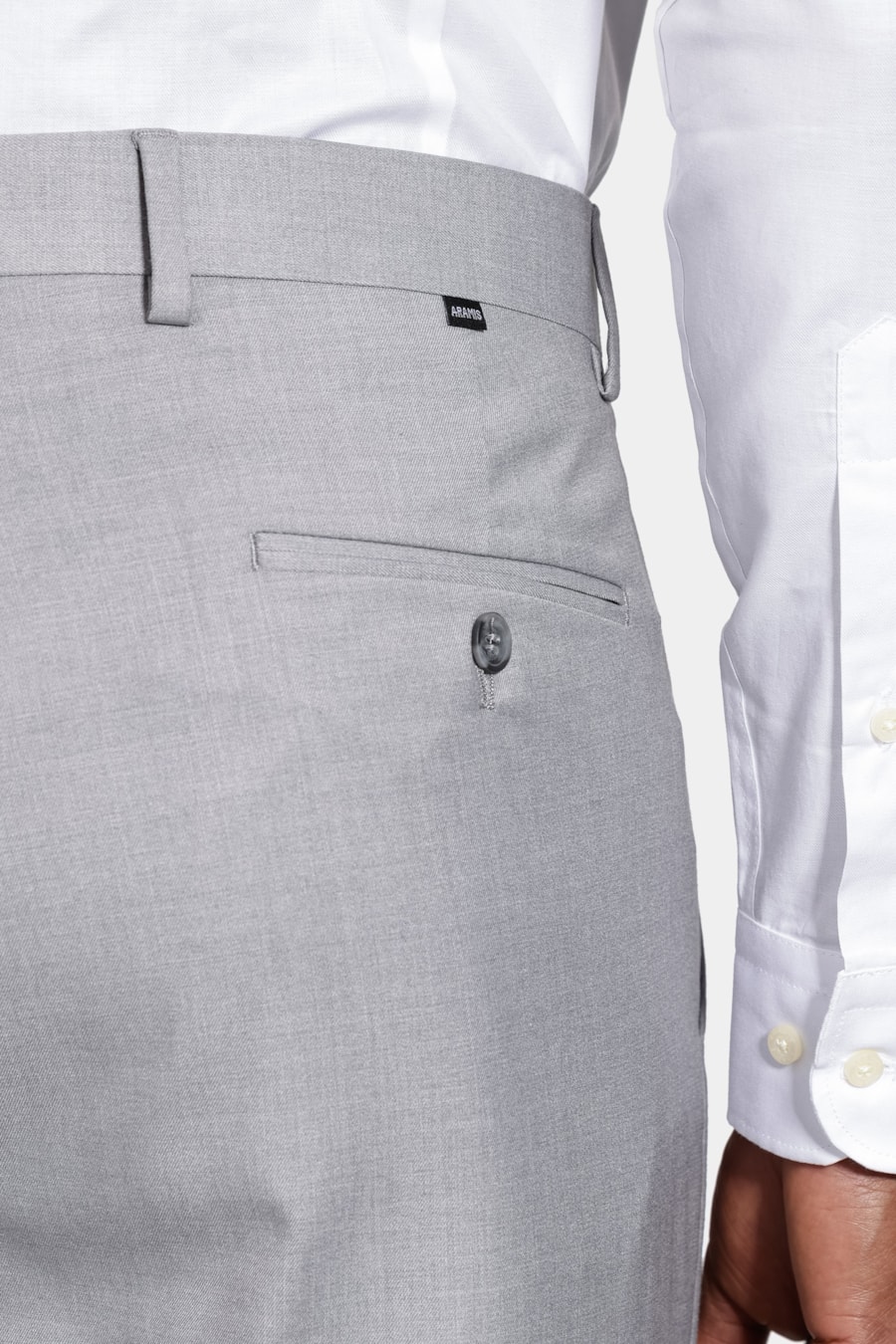 Costume Poliviscose Regular Cinza Claro — foto 7 de 11
