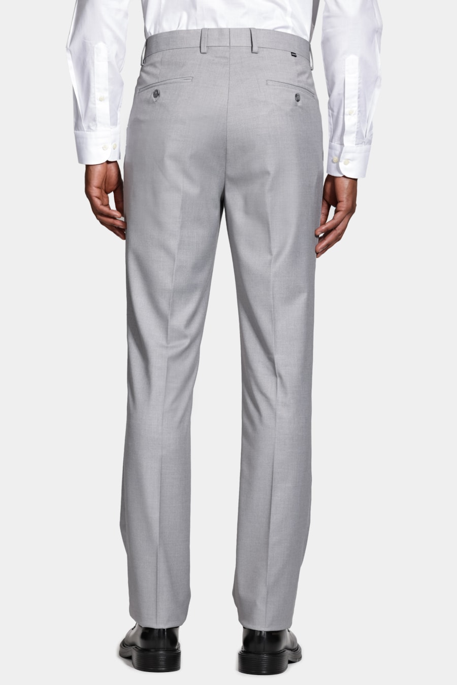 Costume Poliviscose Regular Cinza Claro — foto 8 de 11