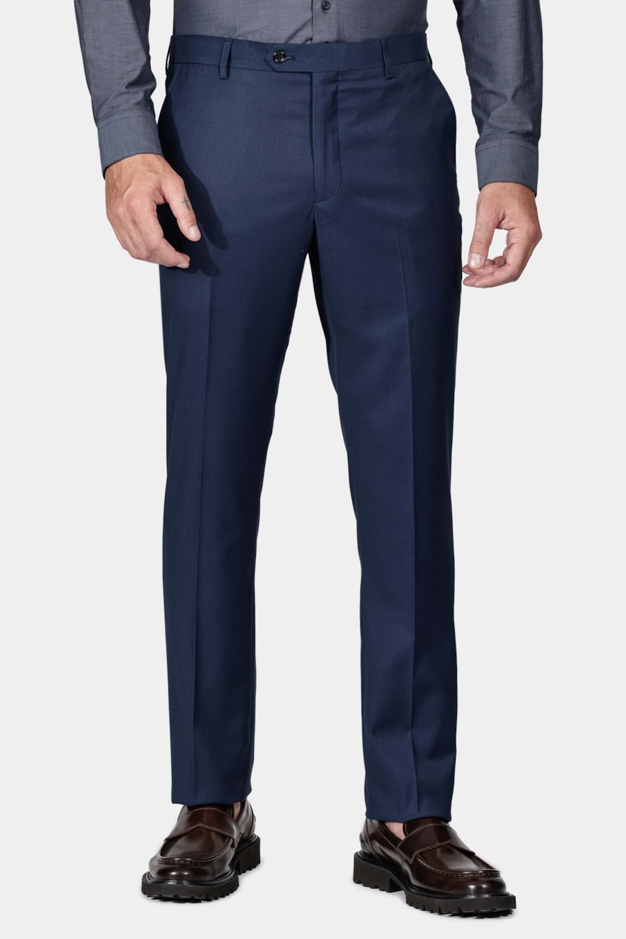 Costume Poliviscose Regular Marinho — foto 5 de 9
