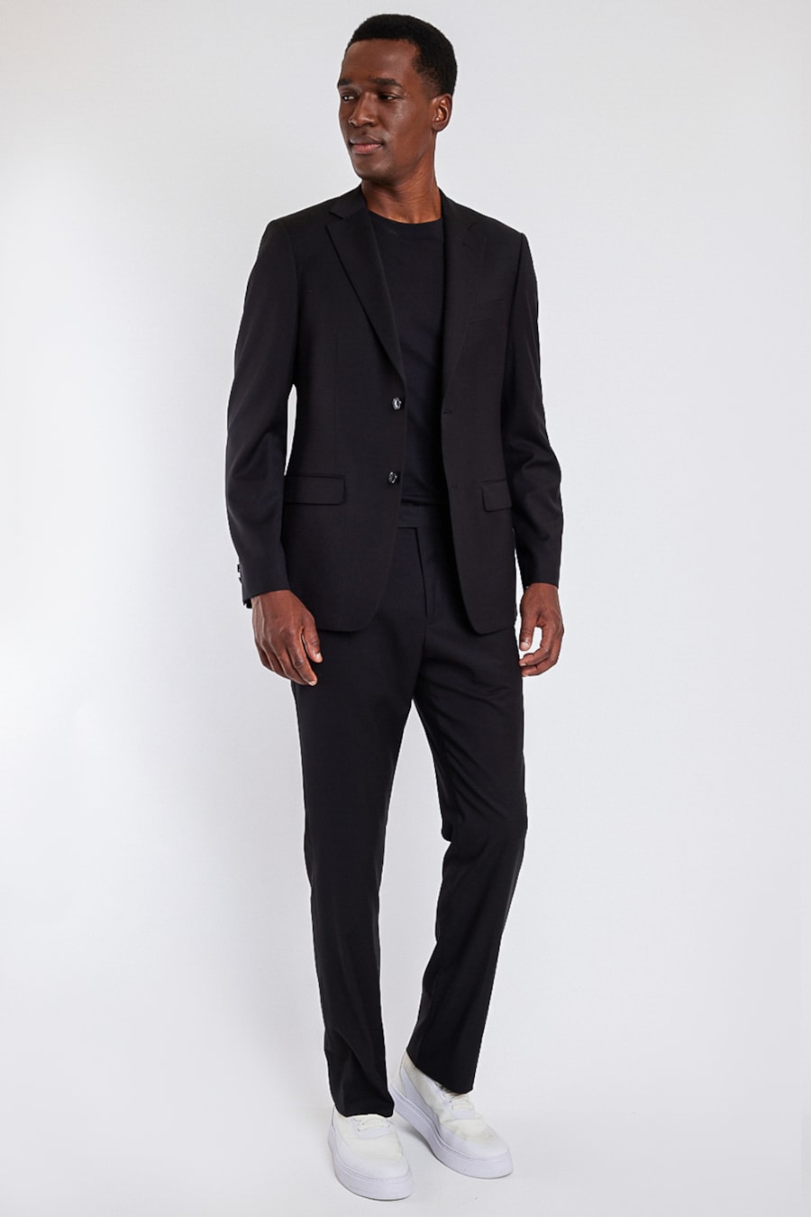 Costume Poliviscose Regular Preto — foto 2 de 12