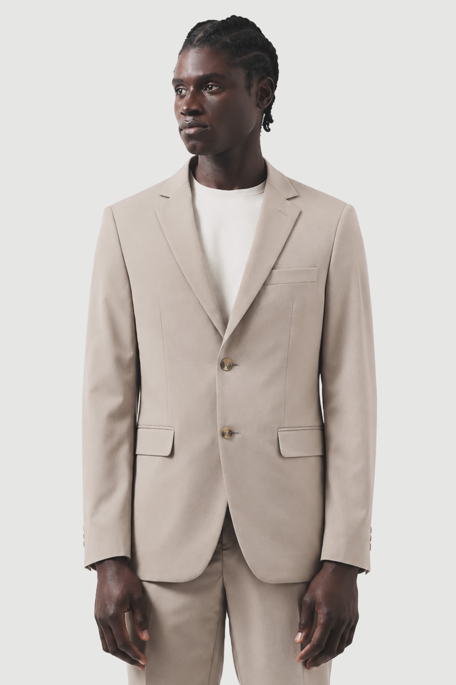 Costume Poliviscose Super Slim Areia — foto 1 de 11