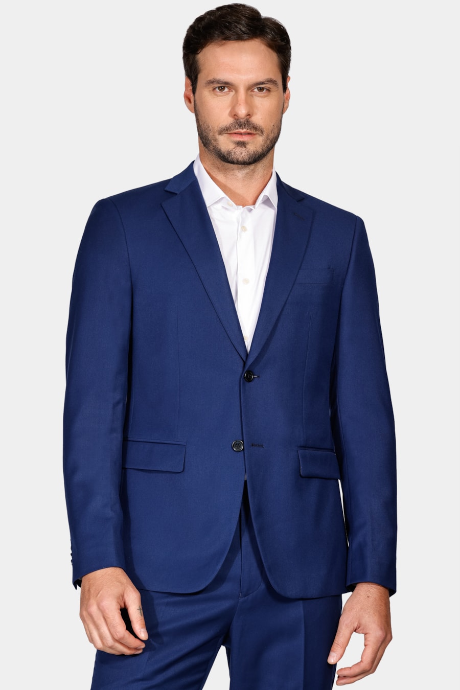 Costume Poliviscose Super Slim Azul Médio — foto 1 de 11