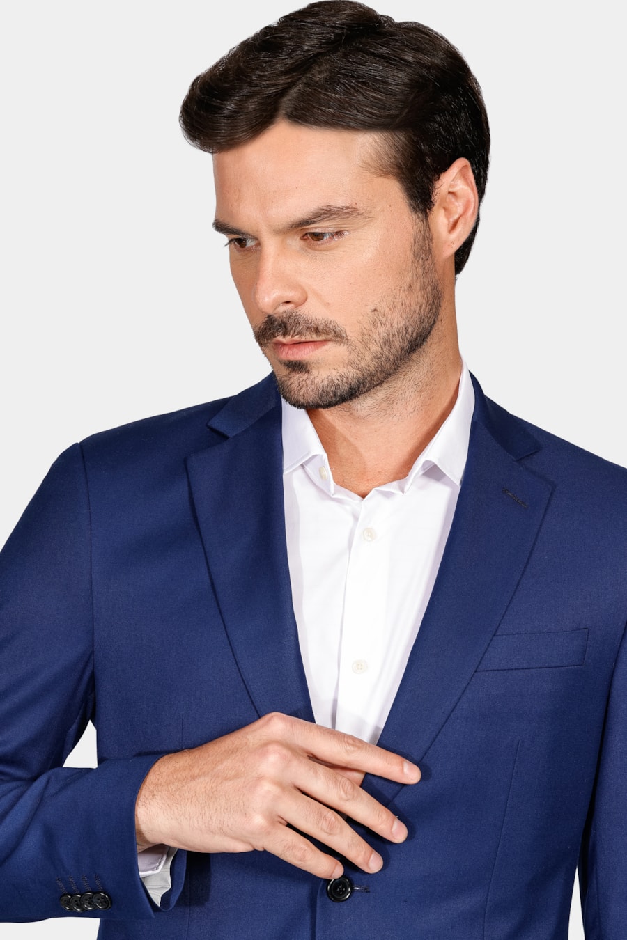 Costume Poliviscose Super Slim Azul Médio — foto 3 de 11