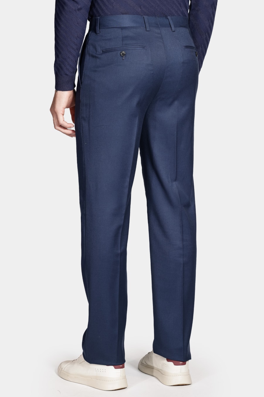 Costume Poliviscose Super Slim Marinho — foto 9 de 11