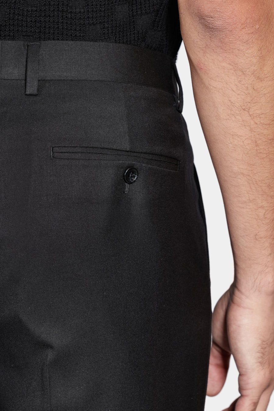 Costume Poliviscose Super Slim Preto — foto 7 de 13