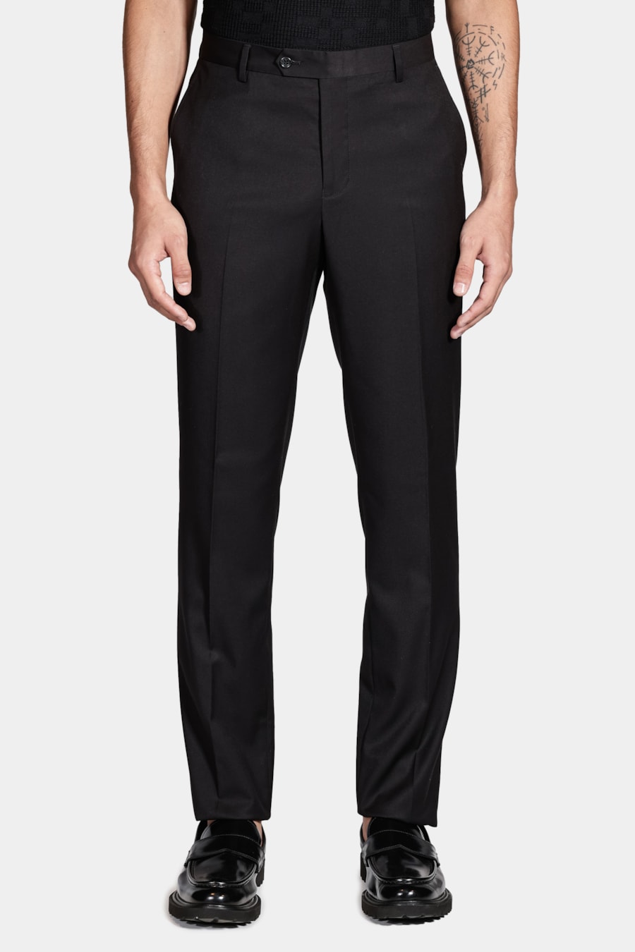 Costume Poliviscose Super Slim Preto — foto 5 de 13