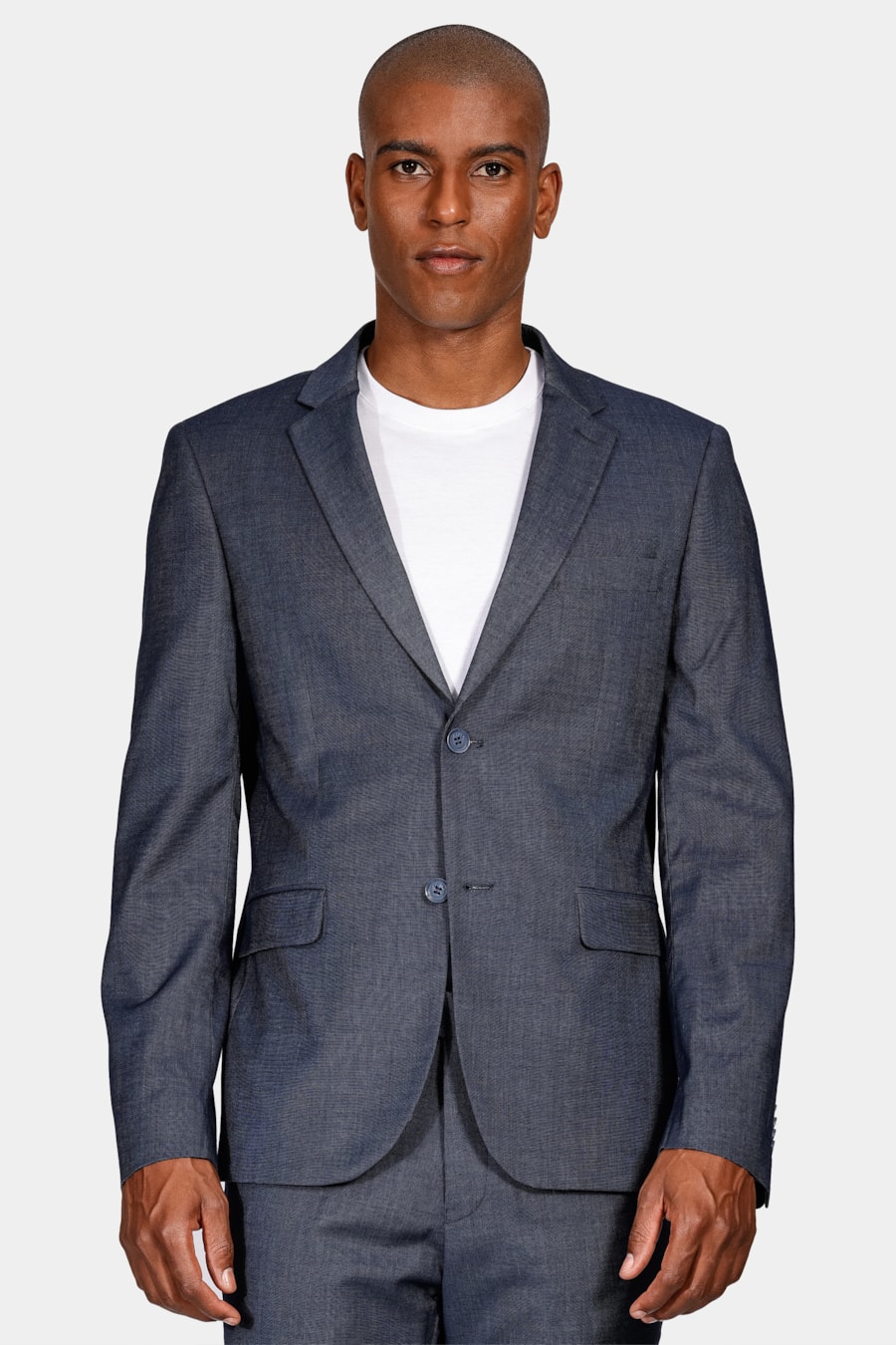 Costume Pv Oxford Super Slim Azul — foto 1 de 12