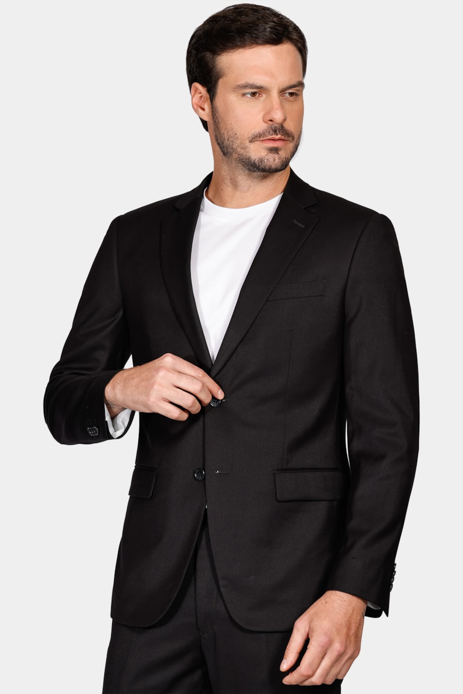 Costume Regular Com Elastano Preto — foto 1 de 11