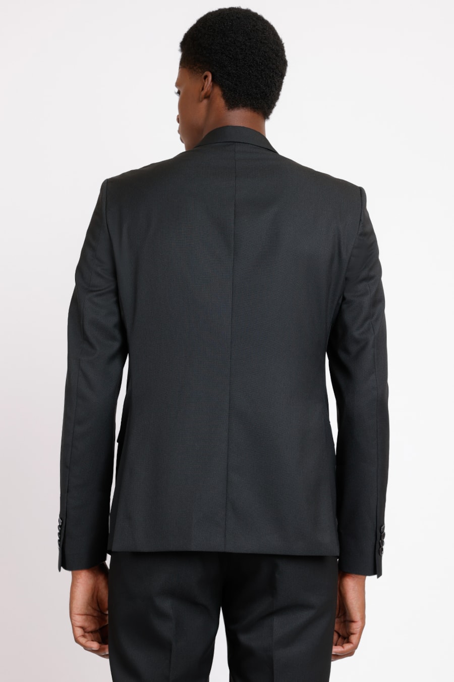 Costume Risca Surton Poliviscose Super Slim Preto — foto 3 de 6