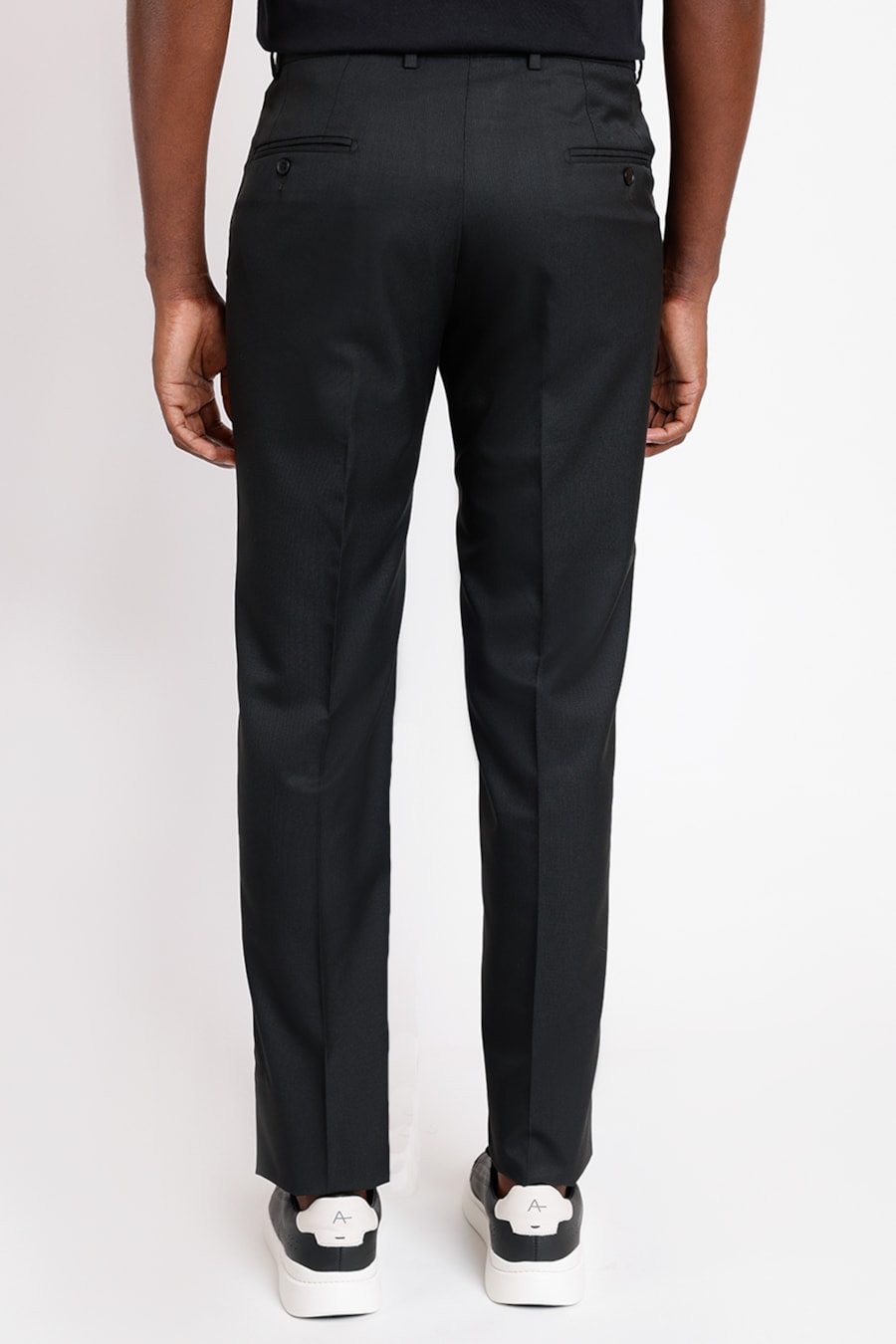 Costume Risca Surton Poliviscose Super Slim Preto — foto 6 de 6