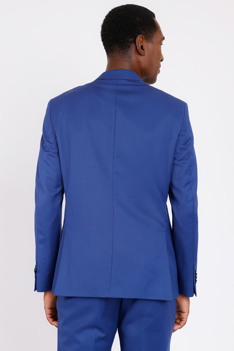 Costume Super Slim em Lã Azul Bic — foto 4 de 9