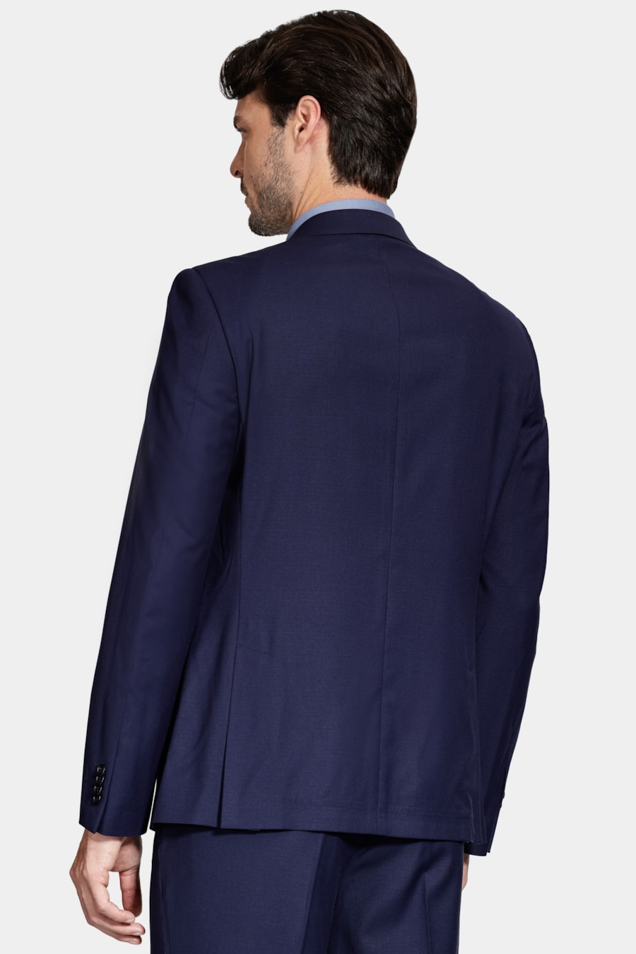 Costume Super Slim Liso Marinho — foto 4 de 9