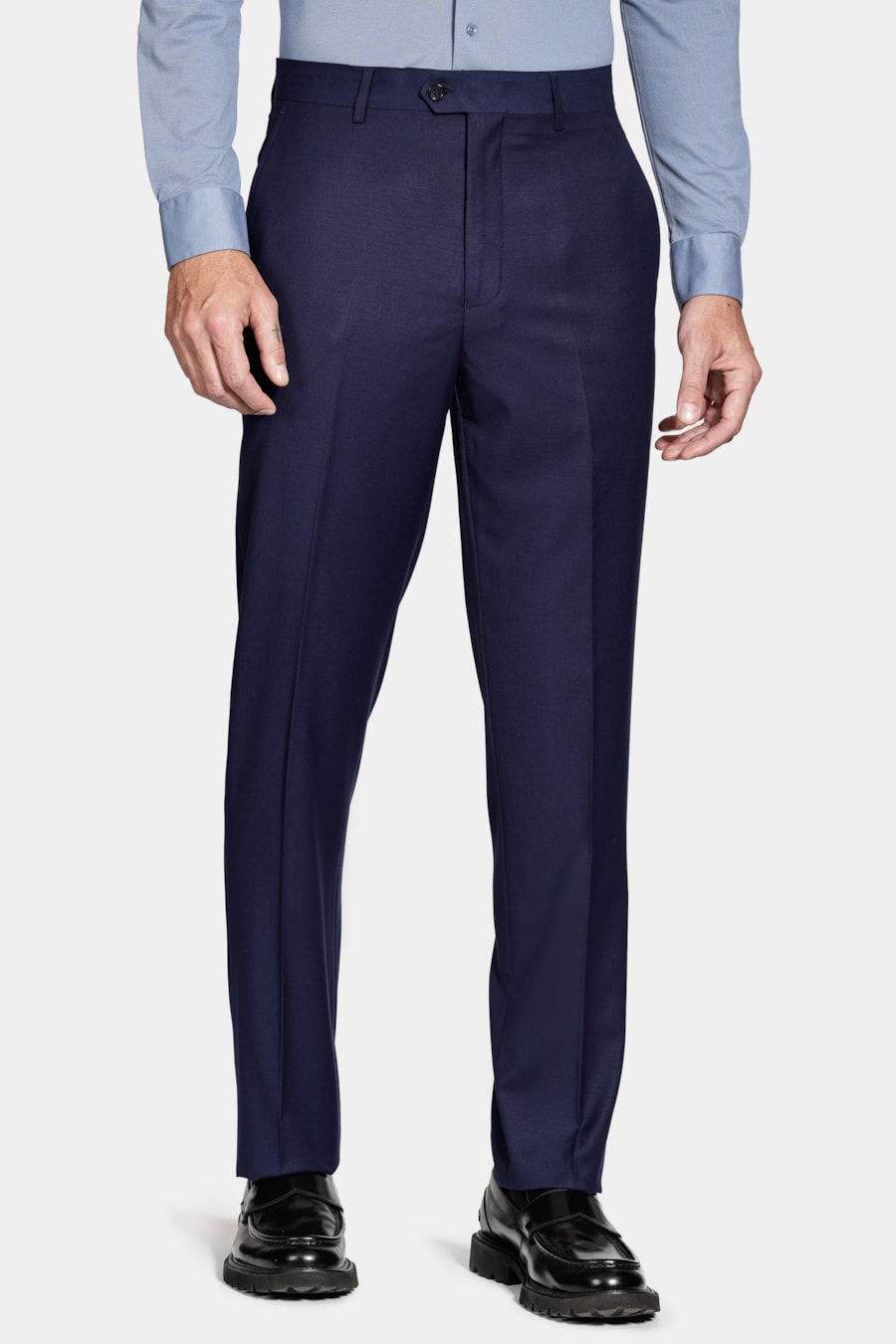 Costume Super Slim Liso Marinho — foto 5 de 9