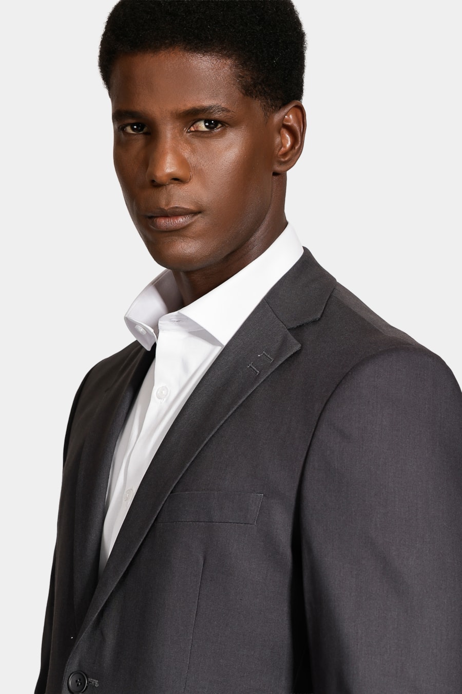 Costume Super Slim Poliviscose Chumbo — foto 3 de 12