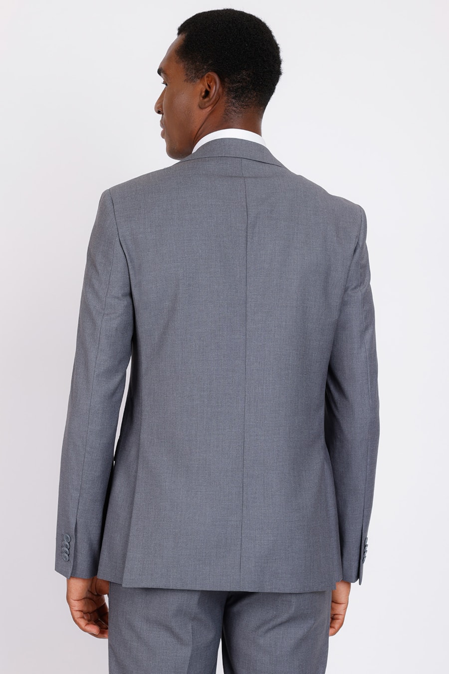 Costume Super Slim Poliviscose Cinza — foto 5 de 9