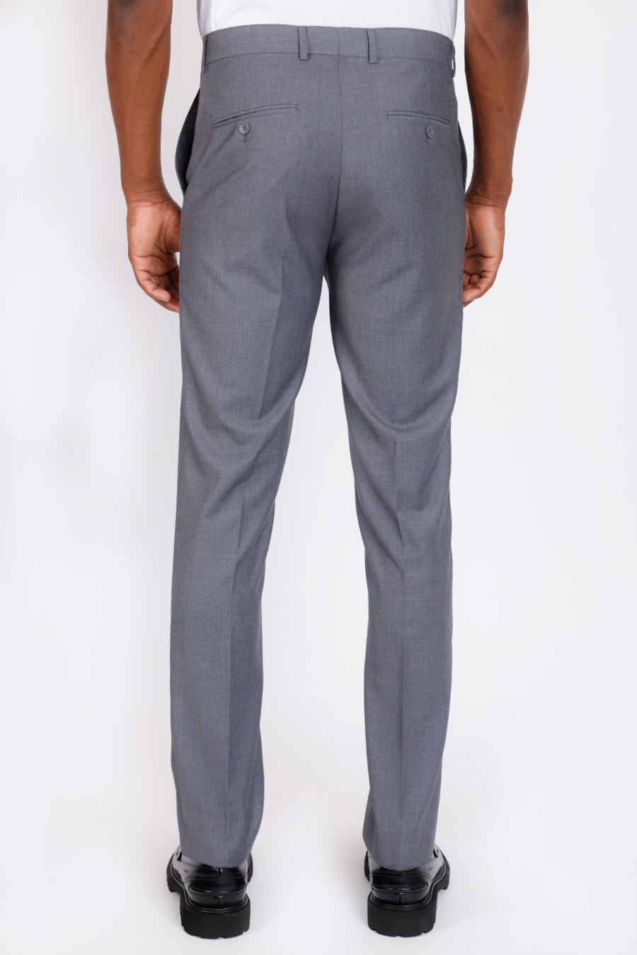 Costume Super Slim Poliviscose Cinza — foto 9 de 9