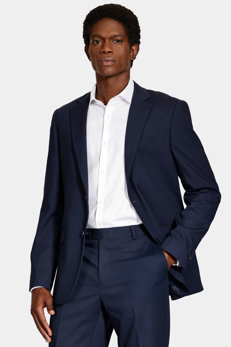 Costume Super Slim Poliviscose Navy — foto 1 de 11
