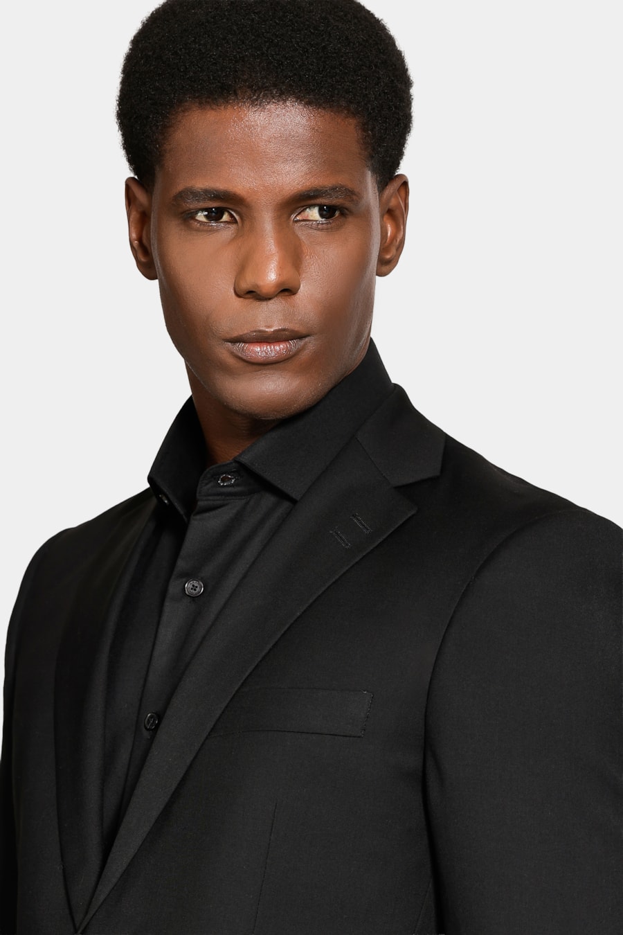 Costume Super Slim Poliviscose Preto — foto 3 de 12