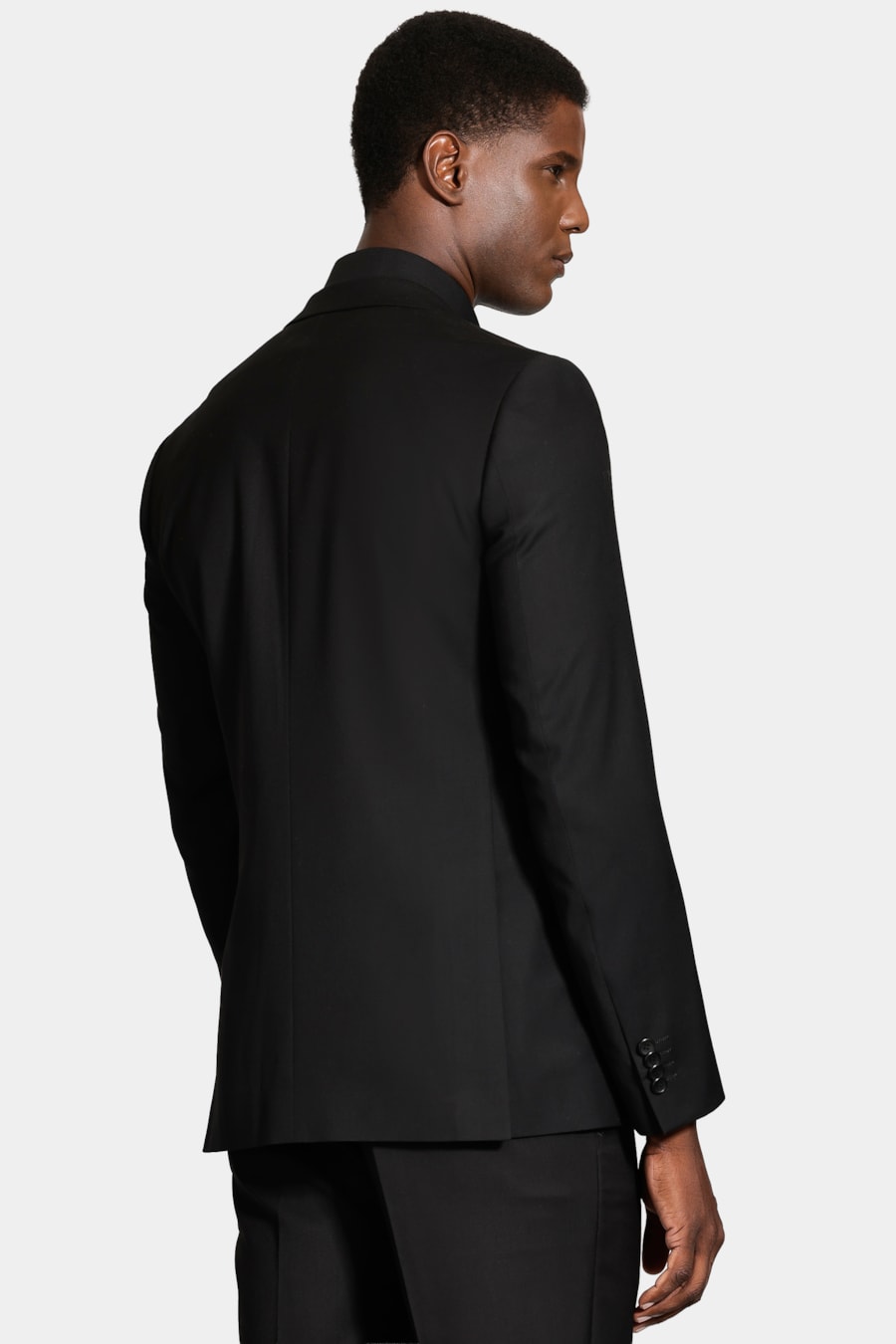 Costume Super Slim Poliviscose Preto — foto 6 de 12