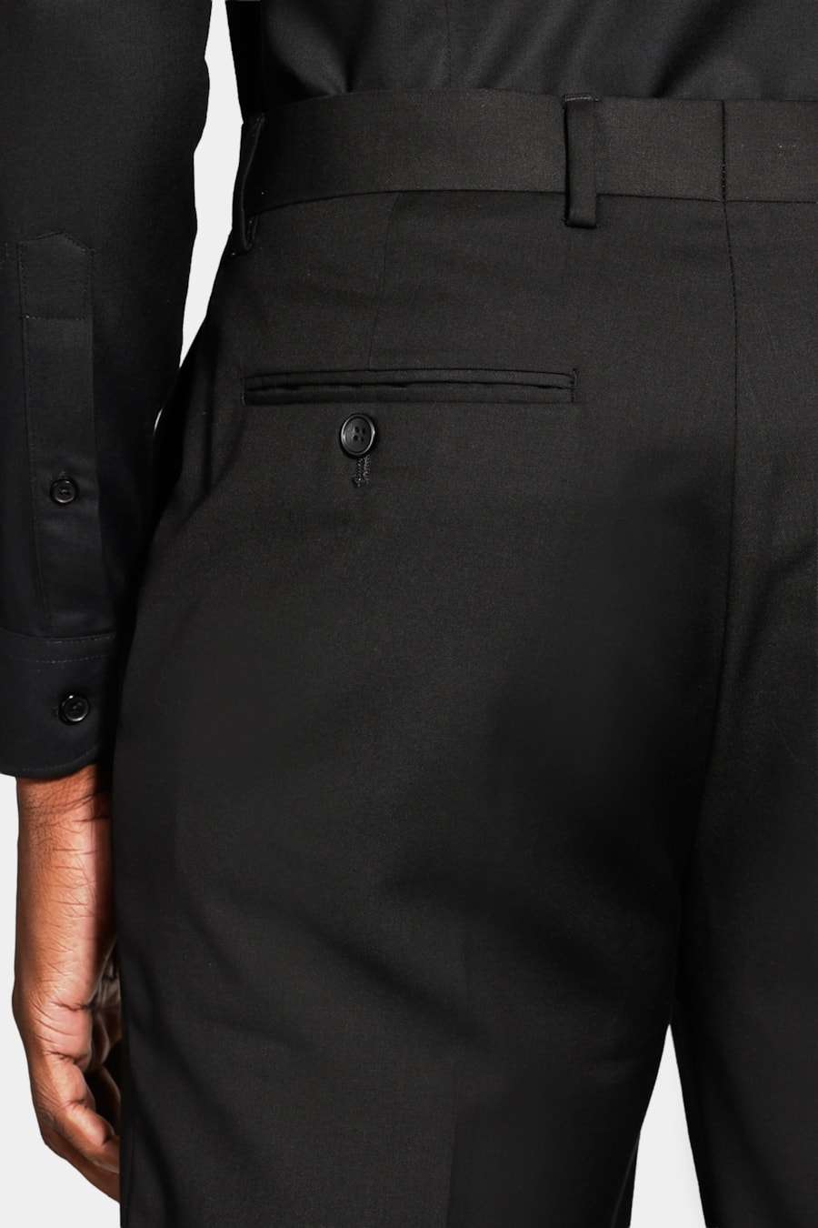 Costume Super Slim Poliviscose Preto — foto 9 de 12