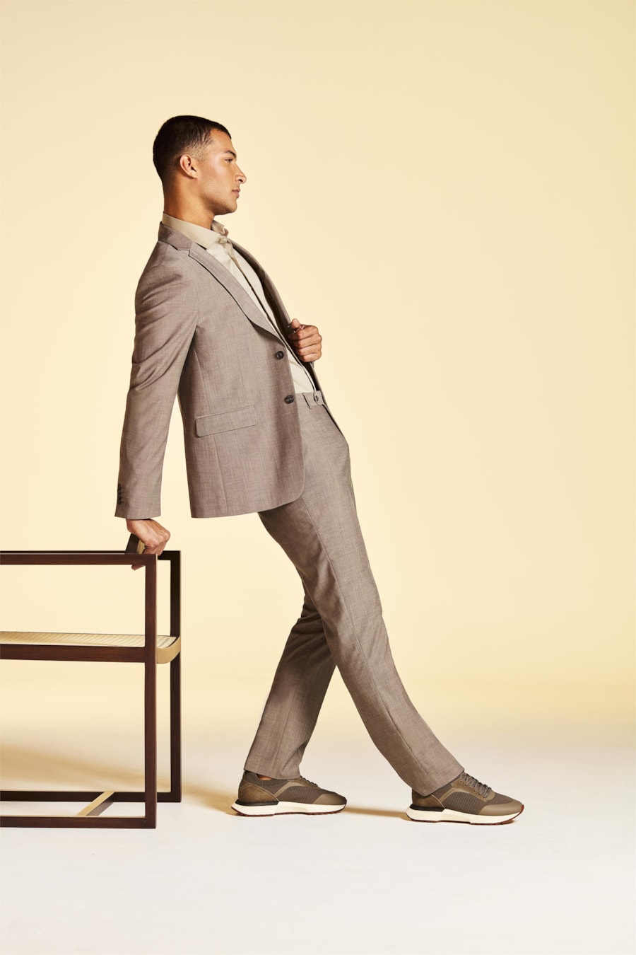 Costume Super Slim Pv Mescla Fendi — foto 12 de 12