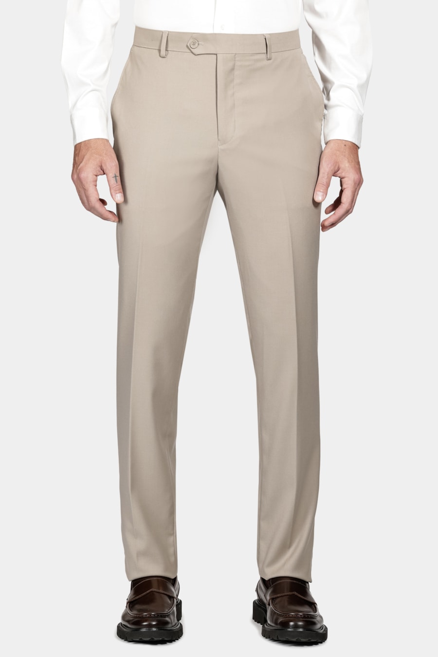 Costume Super Slim Viscose Areia — foto 5 de 10