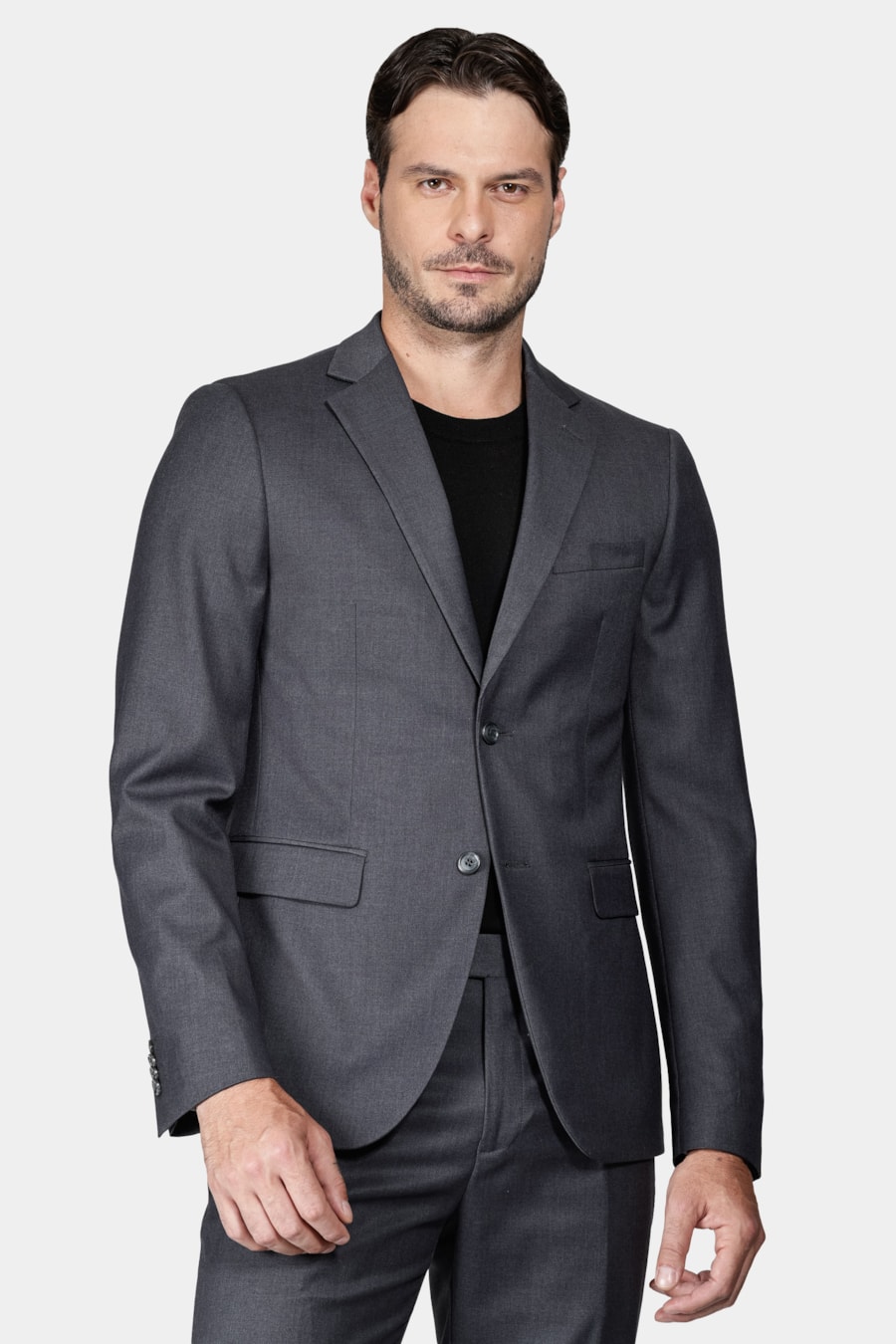 Costume Super Slim Viscose Chumbo — foto 1 de 10
