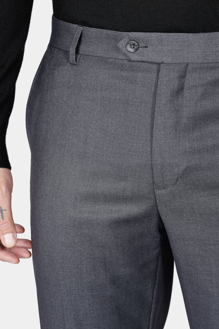 Costume Super Slim Viscose Chumbo — foto 6 de 10