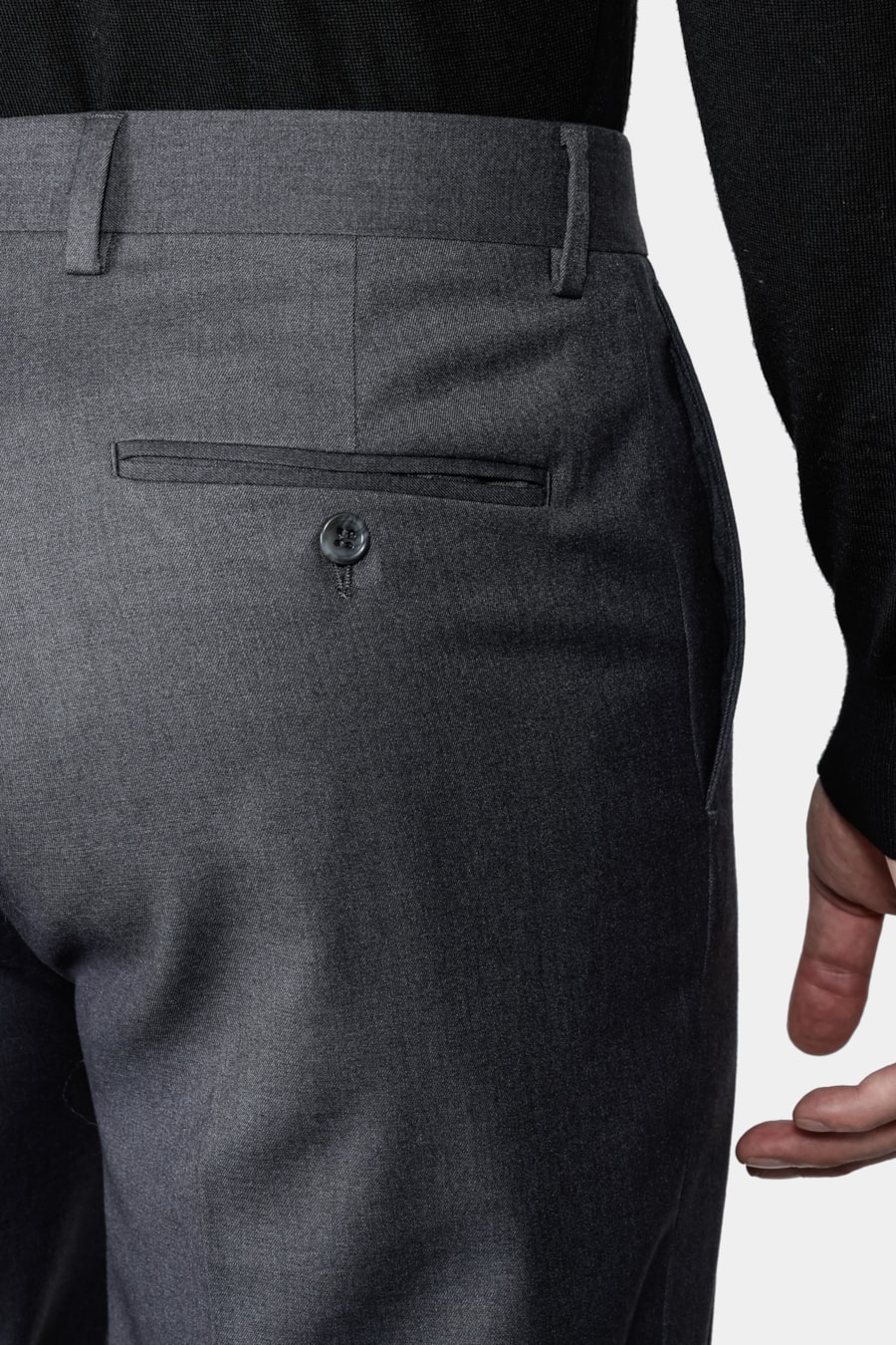 Costume Super Slim Viscose Chumbo — foto 7 de 10