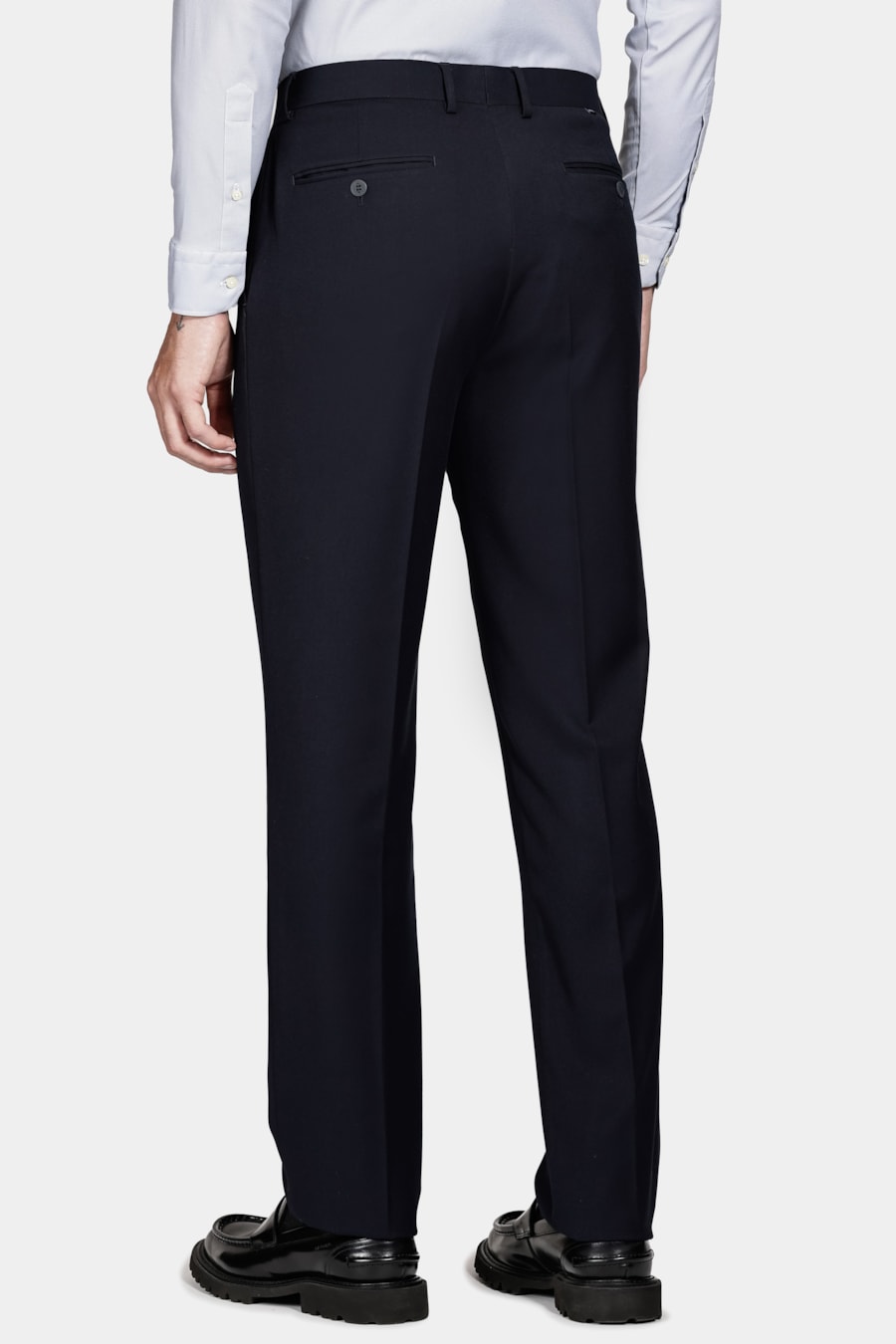 Costume Super Slim Viscose Marinho — foto 8 de 10