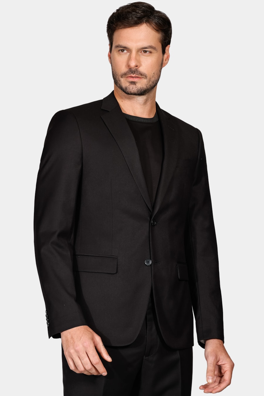 Costume Super Slim Viscose Preto — foto 1 de 12