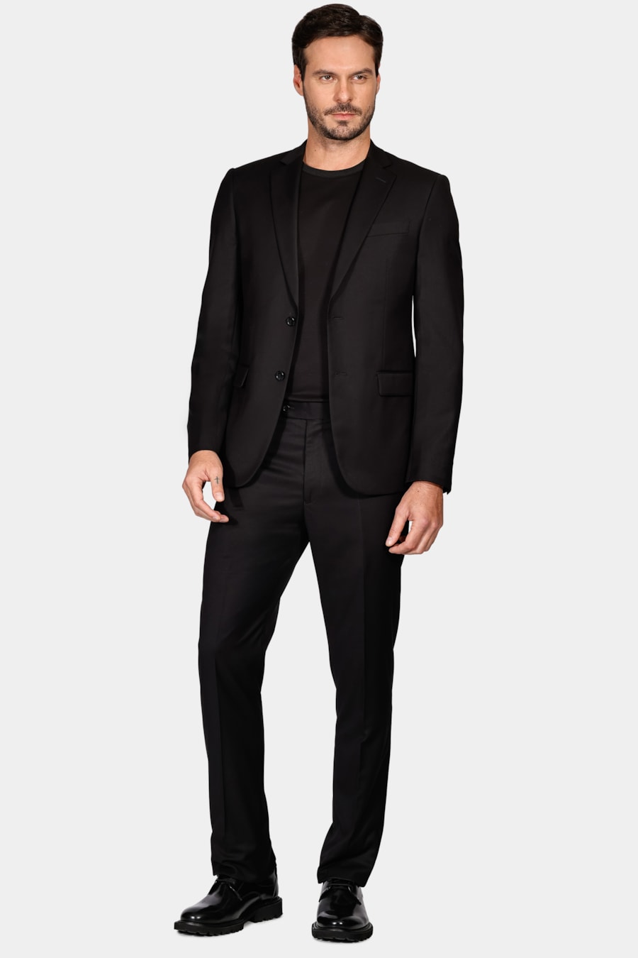 Costume Super Slim Viscose Preto — foto 2 de 12