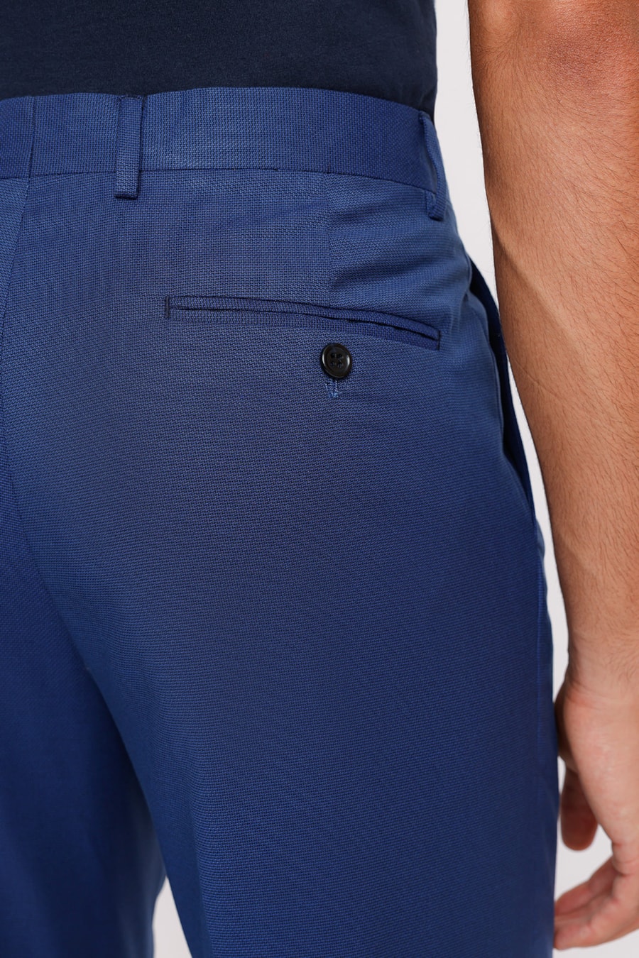 Costume Texturizado Super Slim Azul — foto 6 de 7