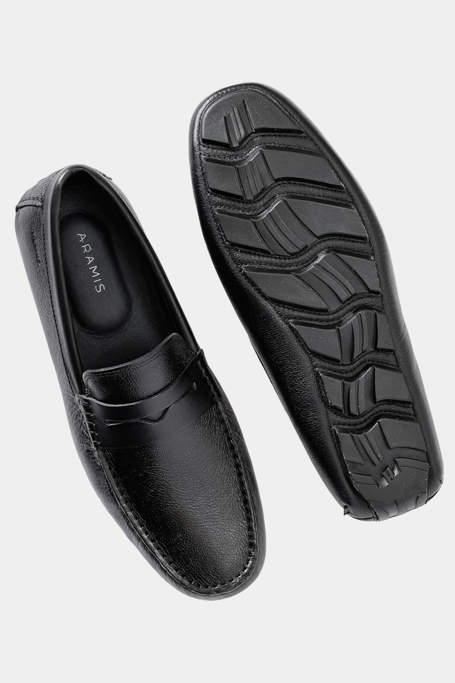 Drive Aramis Couro Floater Preto — foto 5 de 6
