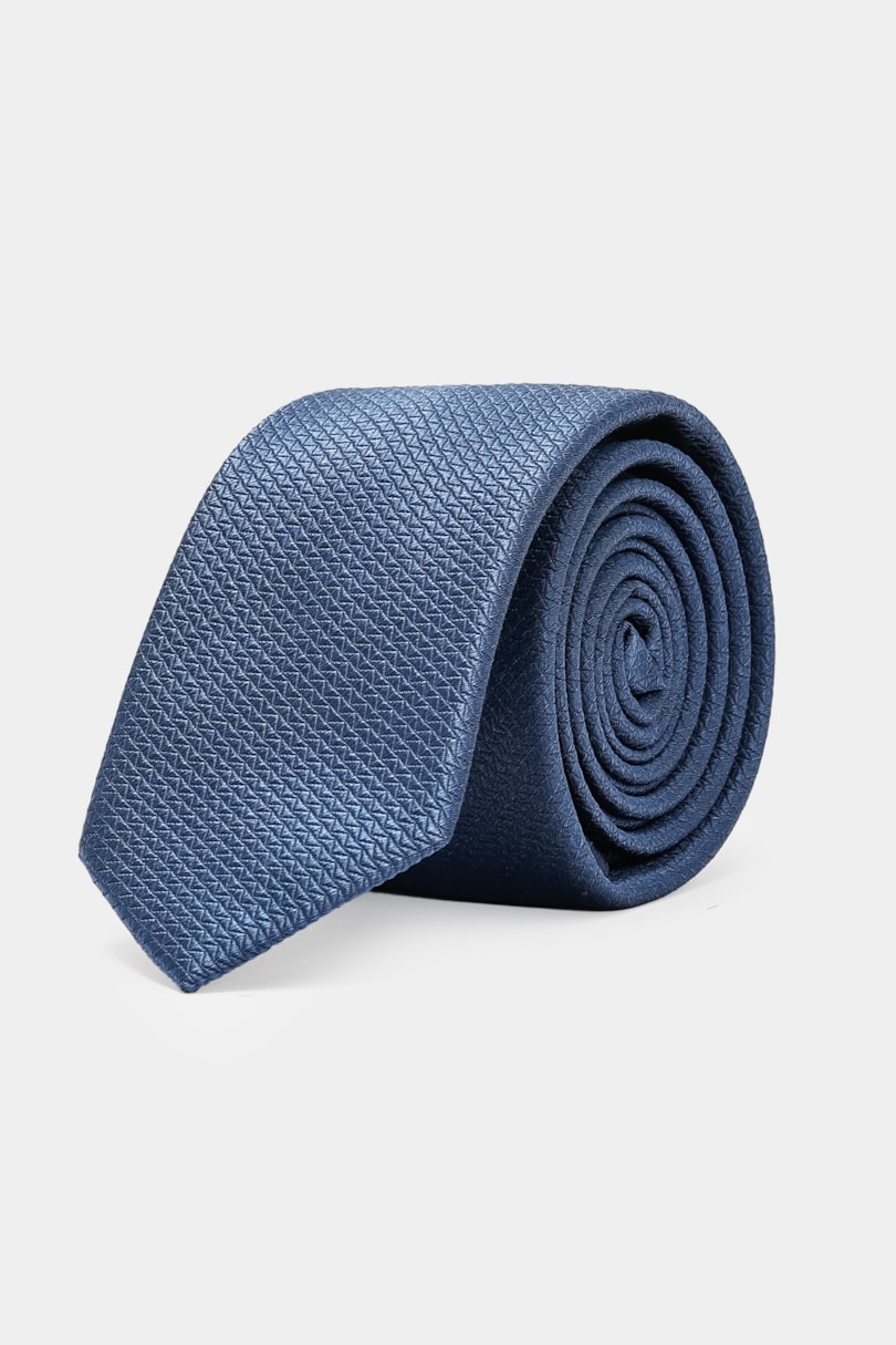 Gravata Aramis Seda Ulric Azul Medio