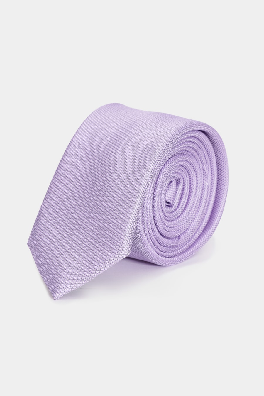 Gravata Falso Liso 6 Cm Lilas — foto 1 de 4