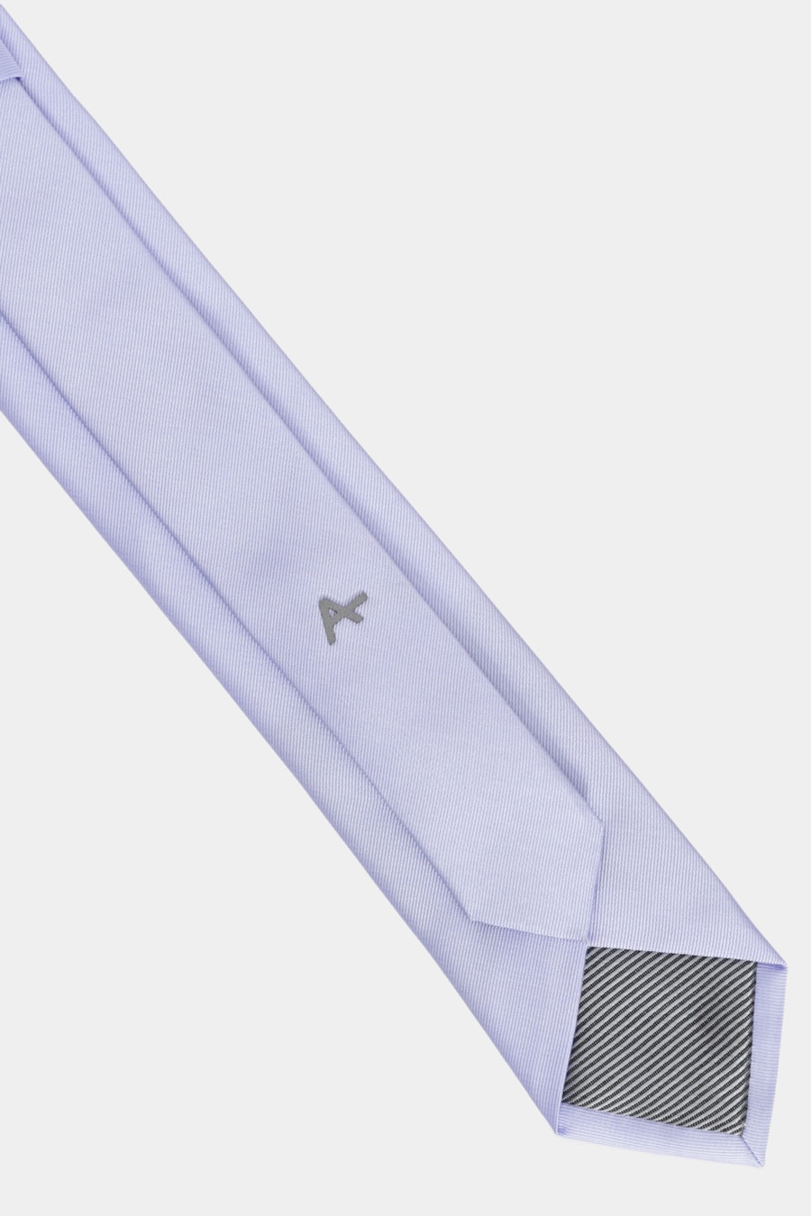 Gravata Falso Liso Lilas — foto 4 de 4