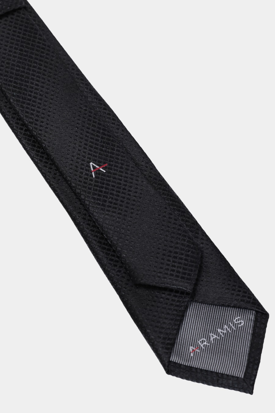 Gravata Jacquard Seda Gradient Preto — foto 3 de 4