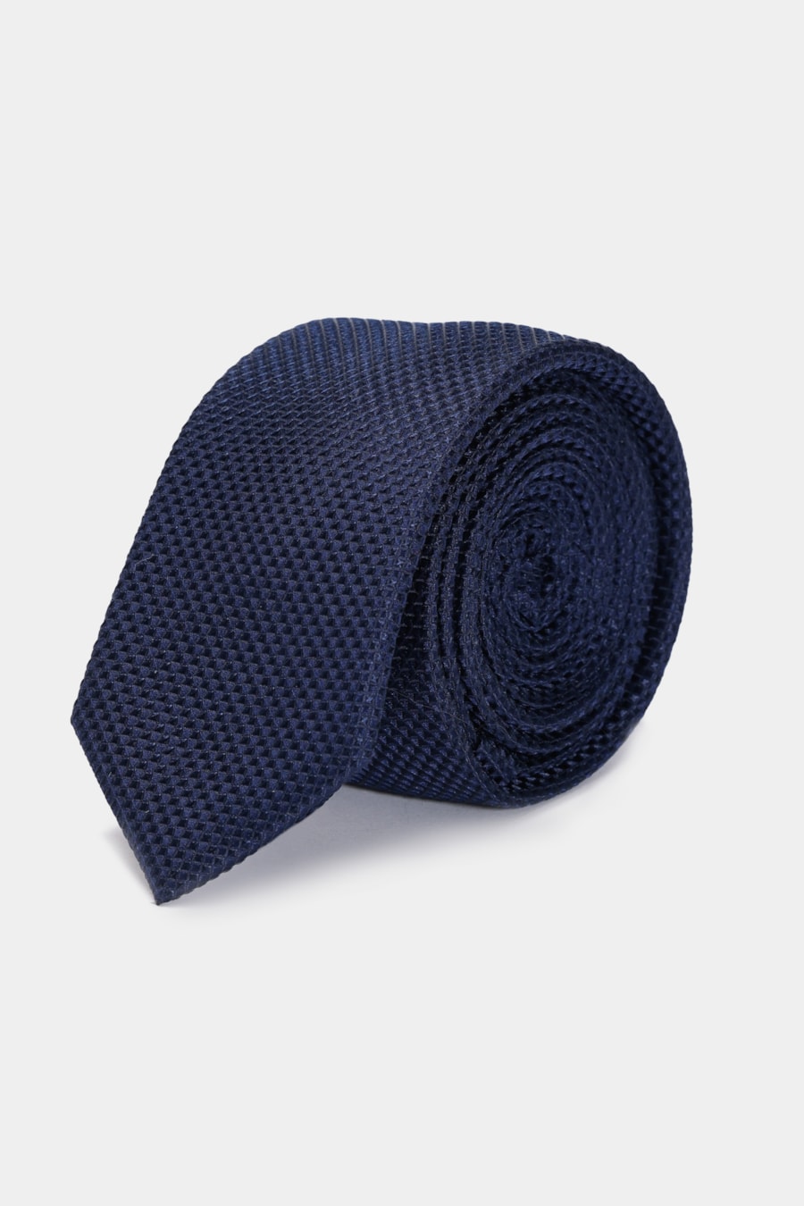 Gravata Jacquard Seda Square Marinho — foto 1 de 4