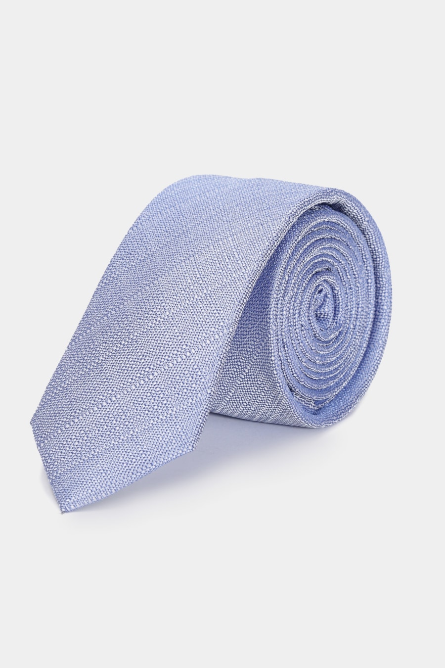 Gravata Jacquard Seda Traffic Azul Claro — foto 1 de 4