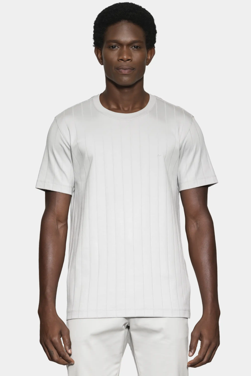 Interlock Listra T-Shirt Gelo 117