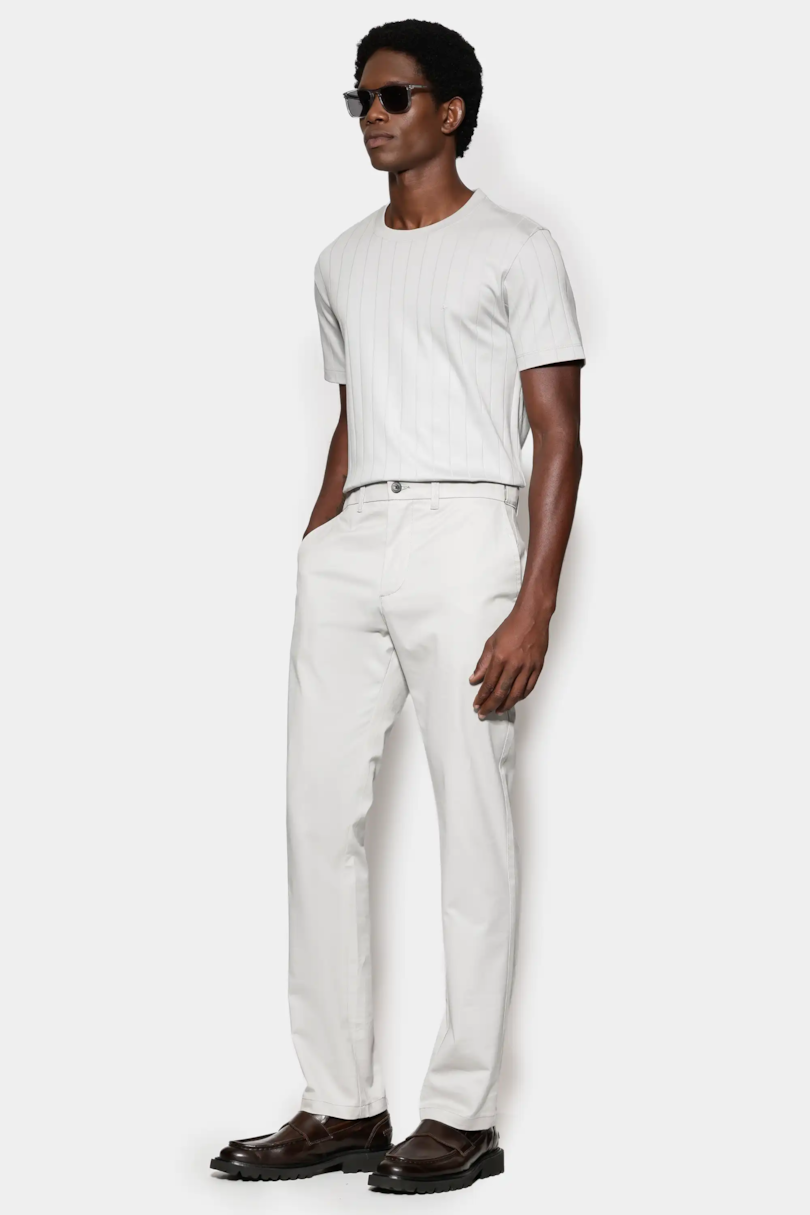 Interlock Listra T-Shirt Gelo 117