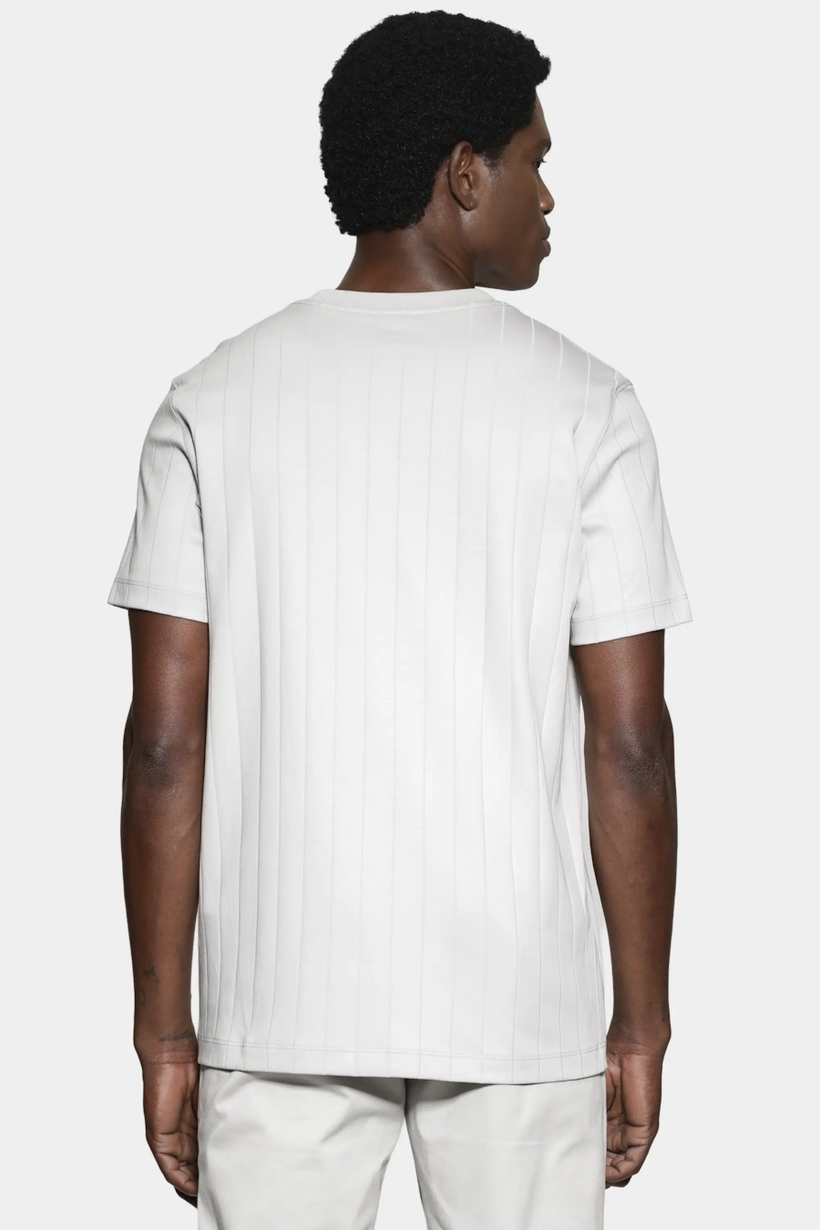 Interlock Listra T-Shirt Gelo 117 — foto 4 de 5