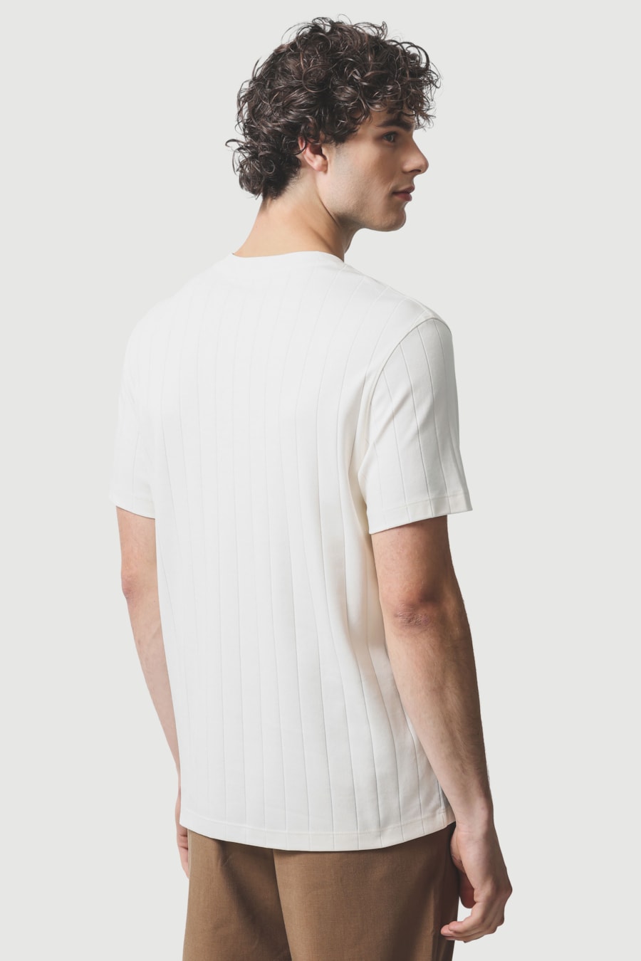 Interlock Listra T-Shirt Off White — foto 4 de 5